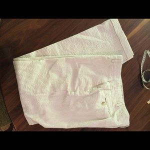 Mens seersucker slacks